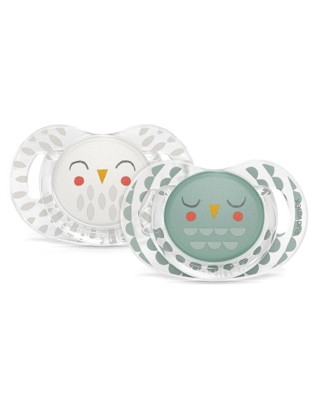 Chupete Fisiológico Suavinex Bonhomia 18+ Meses 2 Piezas