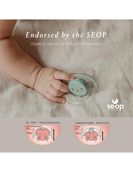 Chupete Fisiológico Suavinex Bonhomia 18+ Meses 2 Piezas