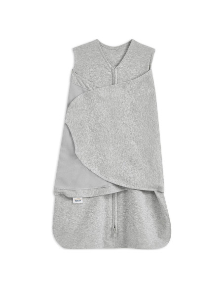Saco de Sueño HALO Algodón 100% Ajustable TOG 1.5 Gris Pequeño
