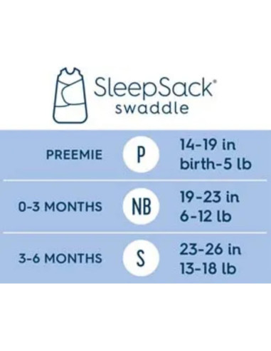 Saco de Sueño HALO Algodón 100% Ajustable TOG 1.5 Gris Pequeño