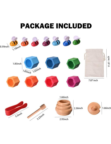 Caja Sensorial Montessori para Niños - Juguetes de Madera Educativos