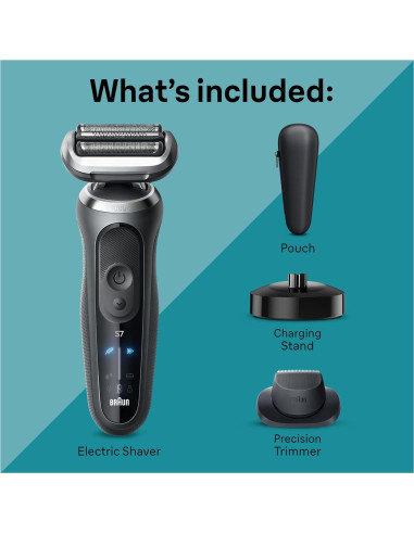 Afeitadora Eléctrica Braun Serie 7 7127cs, Impermeable, 7 Modos