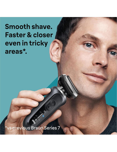 Afeitadora Eléctrica Braun Serie 7 7127cs, Impermeable, 7 Modos