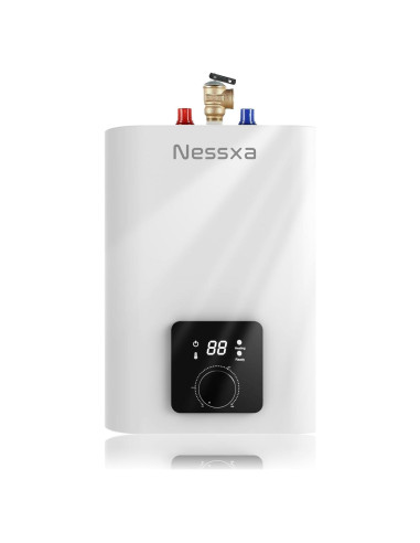 Calentador de Agua Eléctrico Nessxa 4 Galones 1500W Bajo Fregadero