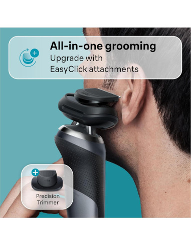 Afeitadora Eléctrica Braun Serie 7 7127cs, Impermeable, 7 Modos