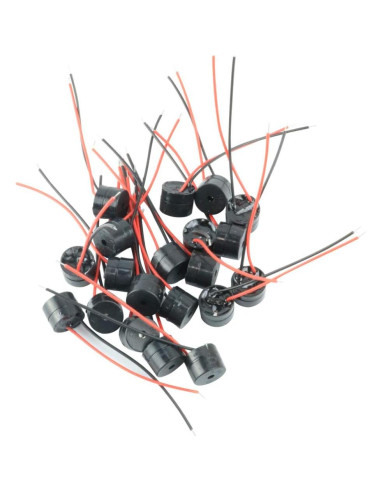 Zumbador Electrónico Activo Xnrtop DC 12V 85dB 20 Piezas