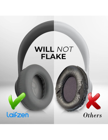 Almohadillas de cuero de cordero Laifzen para Bose QC Ultra