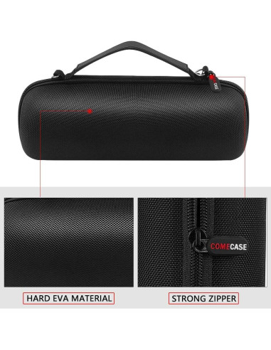 Funda Comecase para Altavoces JBL Flip 7/6/5/4 - Negro