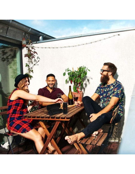 Funda Comecase para Altavoces JBL Flip 7/6/5/4 - Negro