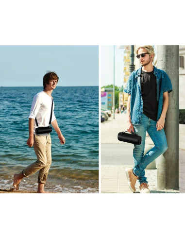 Funda Comecase para Altavoces JBL Flip 7/6/5/4 - Negro