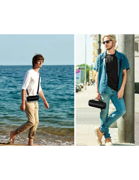 Funda Comecase para Altavoces JBL Flip 7/6/5/4 - Negro