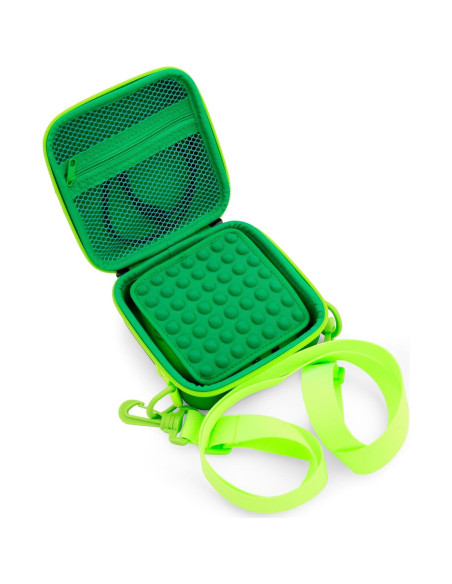 Funda de Viaje CASEMATIX para Altavoz Bluetooth Ultimate Ears MINIROLL - Verde Funda de Viaje CASEMATIX para Altavoz Bluetooth Ultimate Ears MINIROLL - Verde