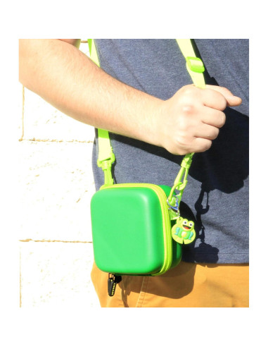 Funda de Viaje CASEMATIX para Altavoz Bluetooth Ultimate Ears MINIROLL - Verde