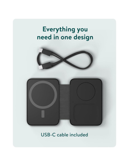 Cargador Inalámbrico 3 en 1 Mous - Compatible con MagSafe