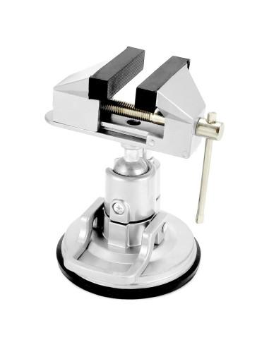 Morsa de Vacío Portátil QWORK 8 cm Rotación 360