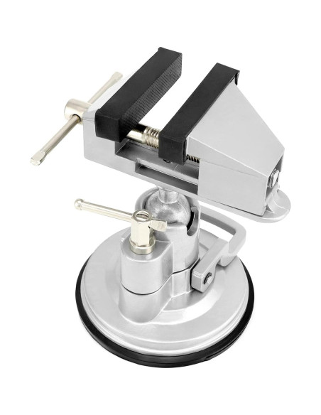 Morsa de Vacío Portátil QWORK 8 cm Rotación 360