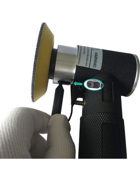 Lijadora de aire orbital PROSHI 2" y 3" con accesorios