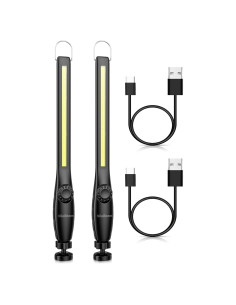 Luz de Trabajo LED NileBoom 800 Lúmenes Recargable 2 Pack