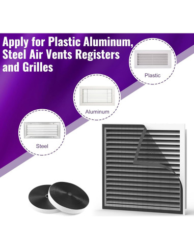 Filtro de Ventilación de Aire Mxclimate 99x140cm Lavable