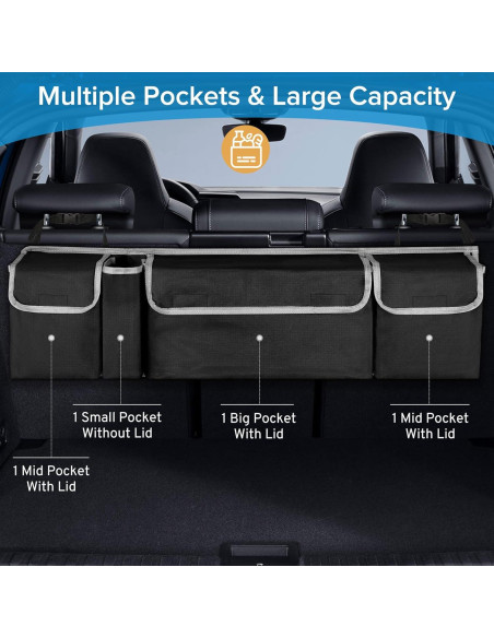 Organizador de Maletero Szyuchen para SUV Honda y Toyota 90x25cm