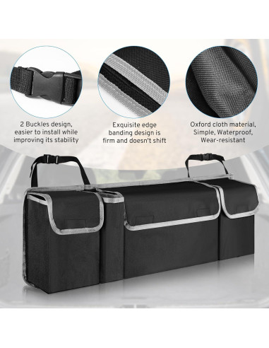 Organizador de Maletero Szyuchen para SUV Honda y Toyota 90x25cm