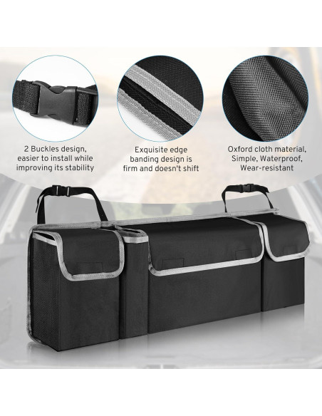 Organizador de Maletero Szyuchen para SUV Honda y Toyota 90x25cm