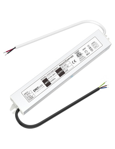 Transformador LED EMITEVER 36W 24V DC IP67 para Tiras