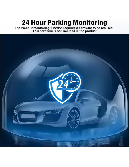 Cámara de Salpicadero Dual UNITOPSCI 4K + 1080P WiFi