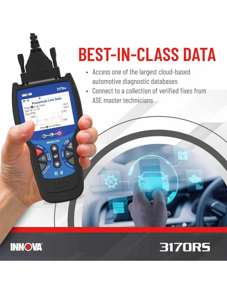 Escáner OBD2 Innova 3170RS - Diagnóstico ABS y Luz de Aceite