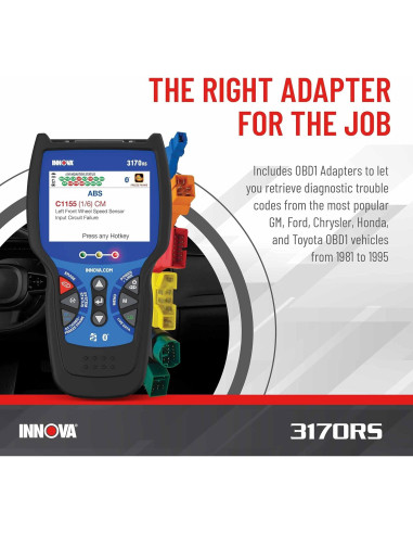 Escáner OBD2 Innova 3170RS - Diagnóstico ABS y Luz de Aceite