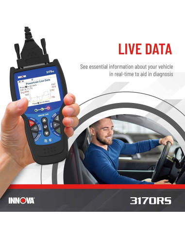 Escáner OBD2 Innova 3170RS - Diagnóstico ABS y Luz de Aceite