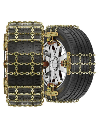 Cadenas de Nieve H&ZT AMFH 8 Paquetes para Neumáticos 215-285mm