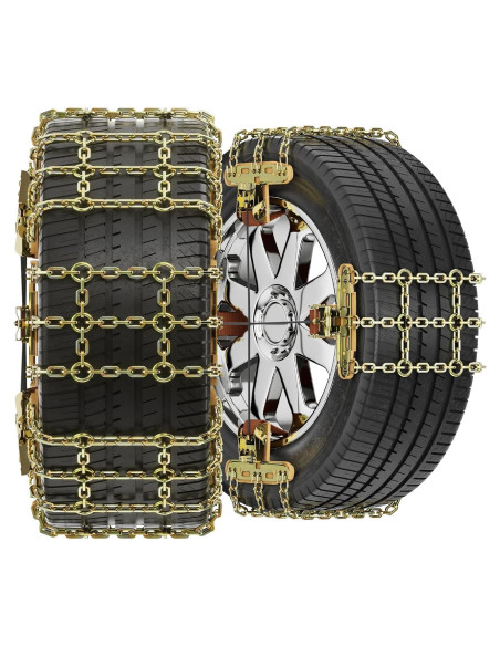 Cadenas de Nieve H&ZT AMFH 8 Paquetes para Neumáticos 215-285mm