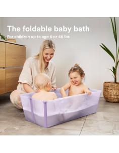 Bañera Plegable Stokke Flexi Bath X-Large Lavanda 80 cm 2