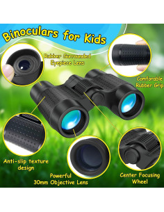 Binoculares para Niños ESSENSON 4x30 con Bolsa y Correa 2