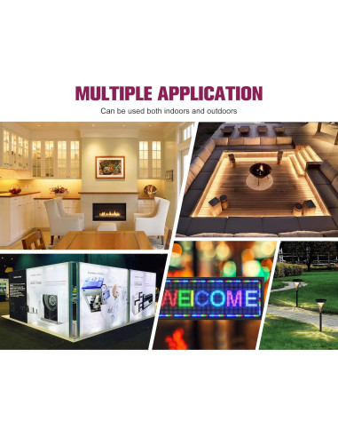 Transformador LED EMITEVER 36W 24V DC IP67 para Tiras