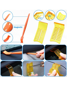 Kit de Herramientas para Aplicar Vinilo Tallew UG3530 - 10 Guantes 2