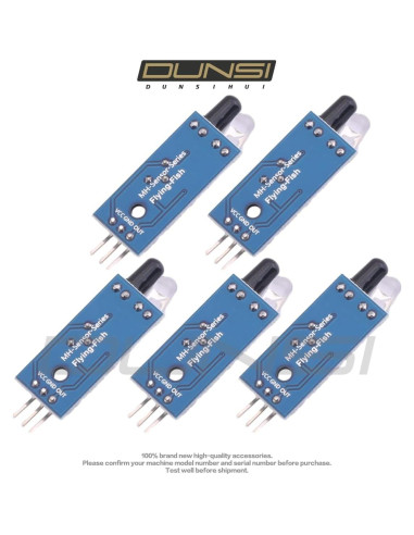 Sensor Infrarrojo DUNSIHUI 5pcs para Evitar Obstáculos 30cm