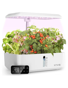 Sistema Hidropónico URUQ 12 Cápsulas Jardín Interior Blanco
