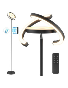 Lámpara de Pie FIMEI 36W 2800LM LED Regulable Control Remoto