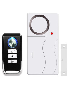 Alarma Inalámbrica NineLeaf SF03R con Control Remoto 105 dB