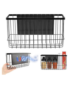 Estante Magnético para Especias Beiyoule - Organizador 25.5x7.5cm