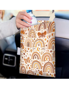 Bolsa de Basura Colgante para Auto IRADA Arcoíris Impermeable 2