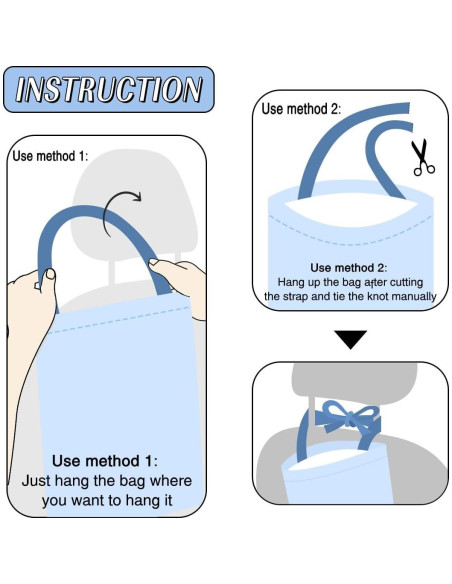 Bolsa de Basura Colgante para Auto IRADA Arcoíris Impermeable