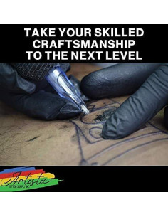 Agujas de Cartucho Liner Redondo 0.35mm Suministro Tatuajes 20 Unidades 2