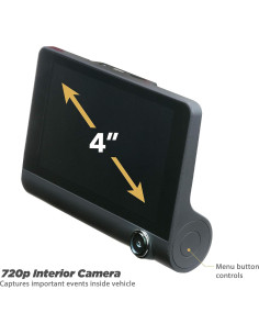 Cámara de Salpicadero Scosche DDVR2XFHD-SP1 Full HD 1080P 2