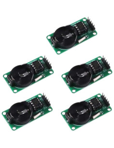 Módulo de Reloj en Tiempo Real DS1302 NEMADRIEA 5 Piezas 2