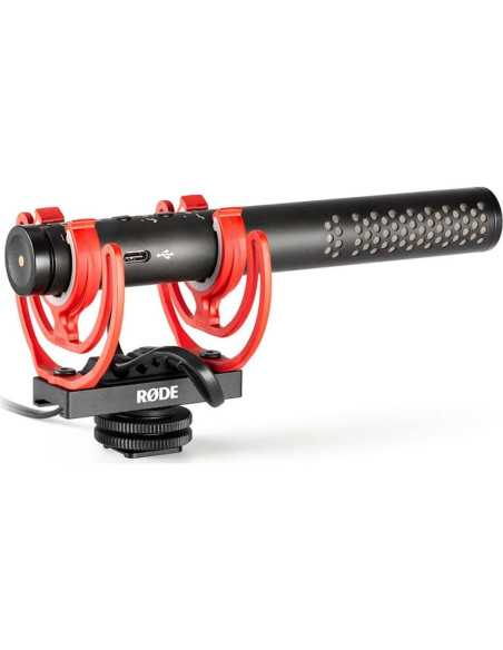 Micrófono Direccional Rode VideoMic NTG Híbrido USB-C 0.45kg