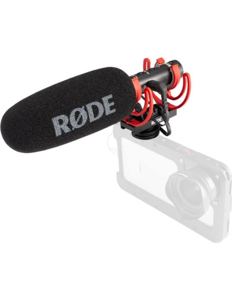 Micrófono Direccional Rode VideoMic NTG Híbrido USB-C 0.45kg