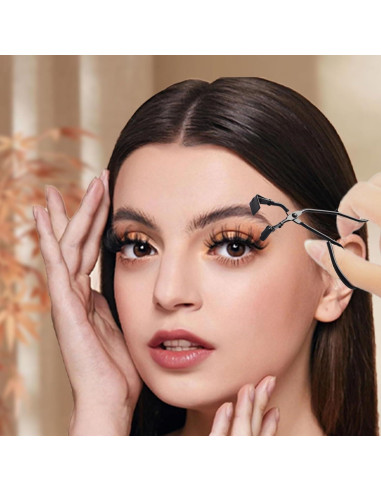 Rizador de Pestañas Mini YAFIYGI con Almohadillas de Silicona